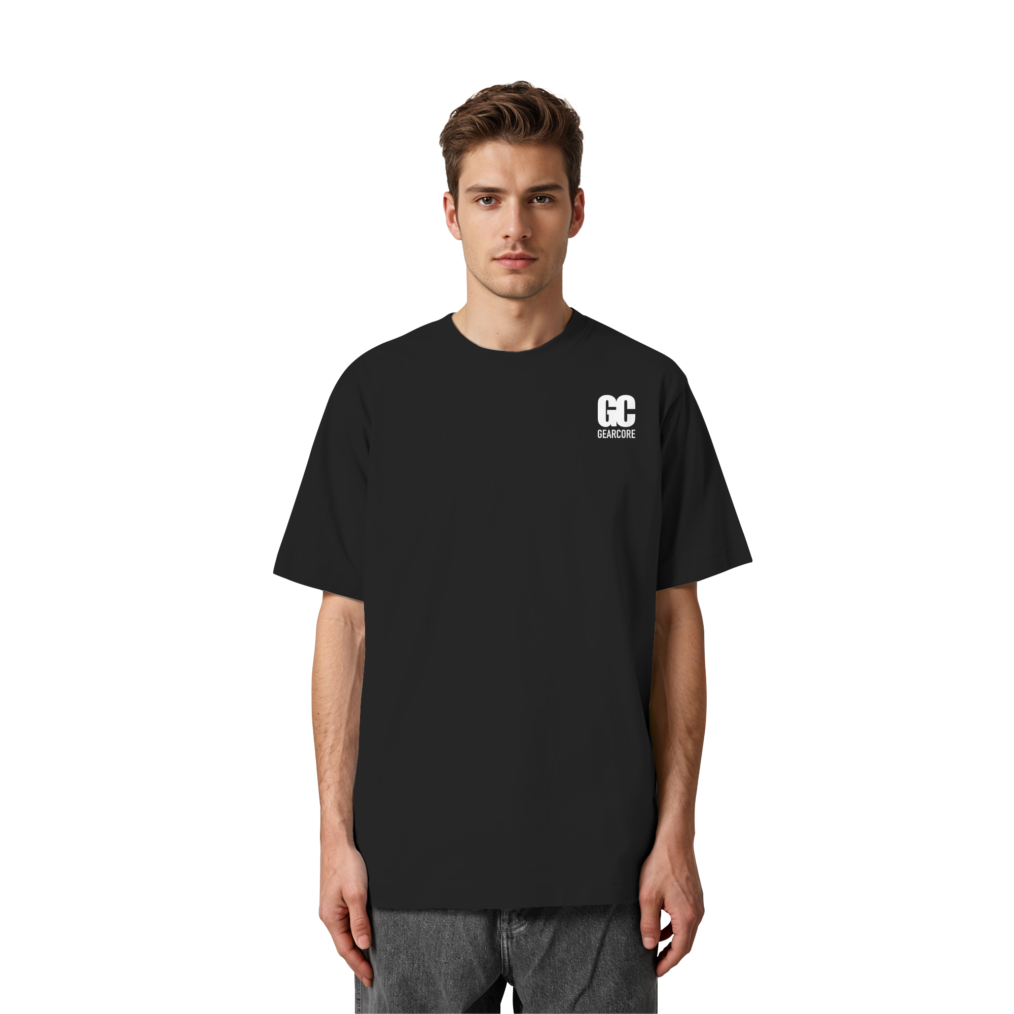 Basic Shirt White Label Black